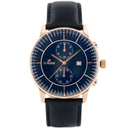 ZEGAREK G. ROSSI - 6462A (zg206f) + BOX