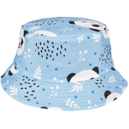 Pandy Na Błekicie Dwustronny Kapelusz Dziecięcy Bucket Hat Kap-Md