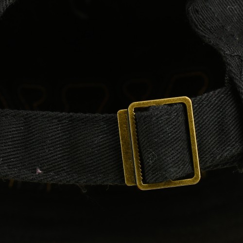 Czarna Czapka Z Daszkiem Baseballówka Vintage Regulowana Nyc Czm23 - HH-9434