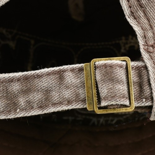 Żółta Czapka Z Daszkiem Baseballówka Vintage Regulowana Rock Czm22 - HH-9437
