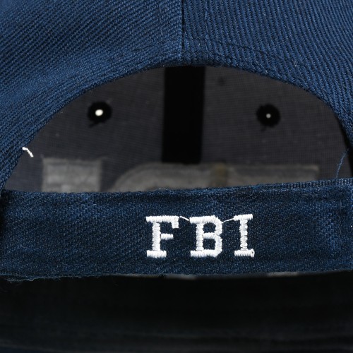 Granatowa Czapka Z Daszkiem Baseballówka Vintage Fbi Cz-M-20 - HH-9442