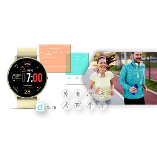 Smartwatch Giewont Sport Around GW120-6 - Ivory Effect - 6604