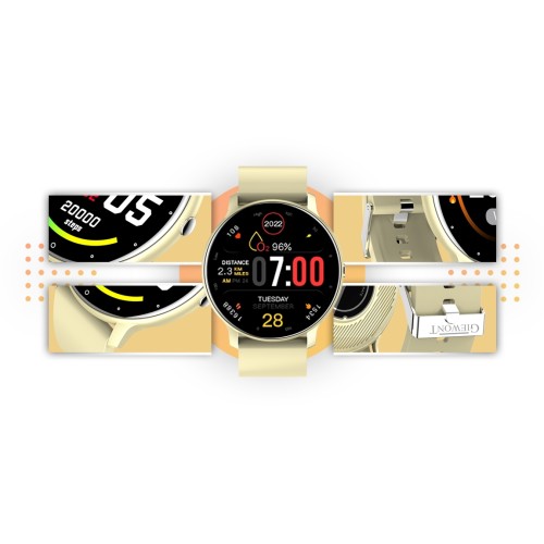 Smartwatch Giewont Sport Around GW120-6 - Ivory Effect - 6604