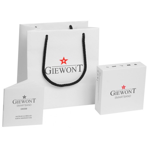 Smartband Giewont Fit&GO Duo GW200-6 - Black + Pasek Smart Navy - 4986