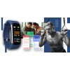Smartband Giewont Fit&GO Duo GW200-6 - Black + Pasek Smart Navy - 4986