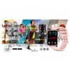 Smartwatch Giewont Dynamic SmartCall GW230-1 - Rose Gold/Powder Pink - 6561