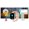 Smartwatch Giewont Dynamic SmartCall GW230-1 - Rose Gold/Powder Pink - 6561