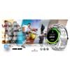 Smartwatch Giewont Vertex SmartCall GW450-6 Silver/Brown Leather - 6325